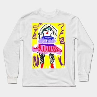 Twirl! Ballerina!  Twirl! Long Sleeve T-Shirt